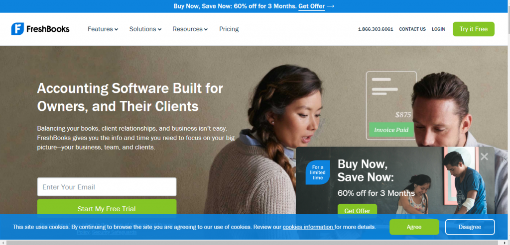 FreshBooks-time tracking software