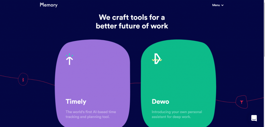 Memory.ai Timely automatic time tracking app