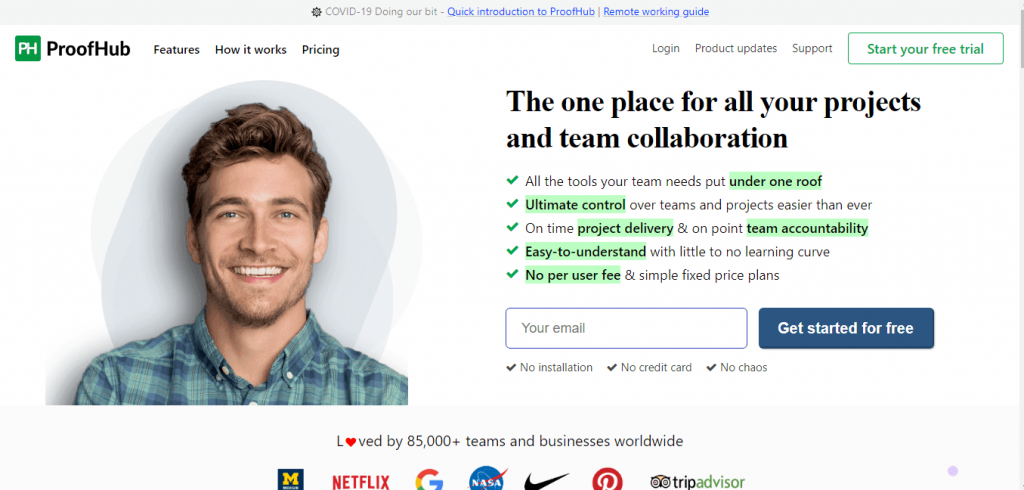 Proofhub- alternative of time doctor