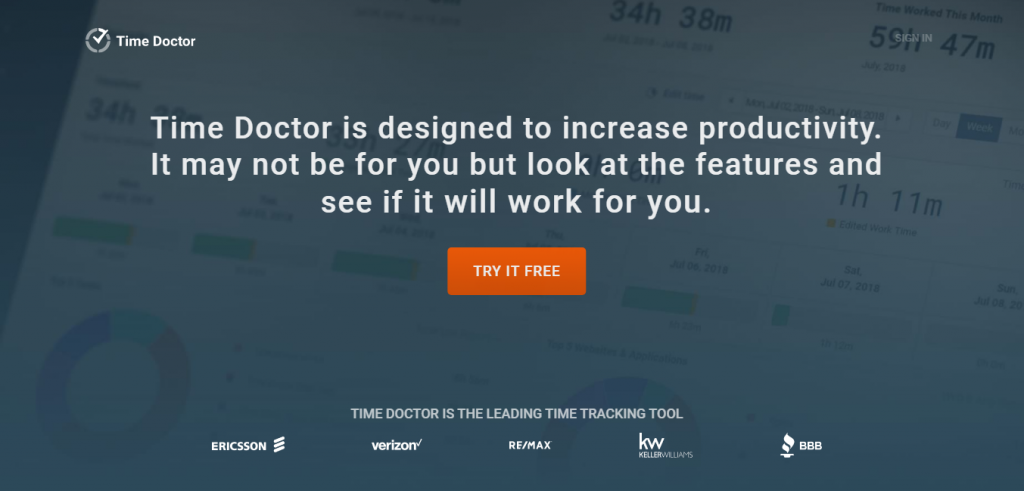 Time Doctor- time tracking software