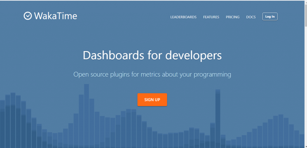WakaTime- time tracking software