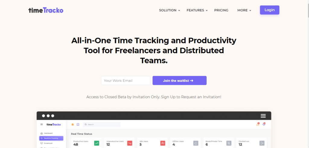 12 Best Automatic Time Tracking Software- timeTracko