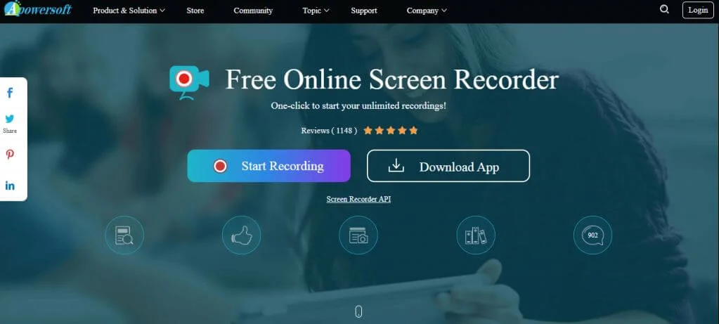 Apowersoft-Screen Recorder Tool