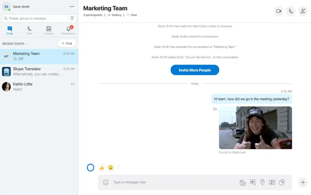 skype for business demo