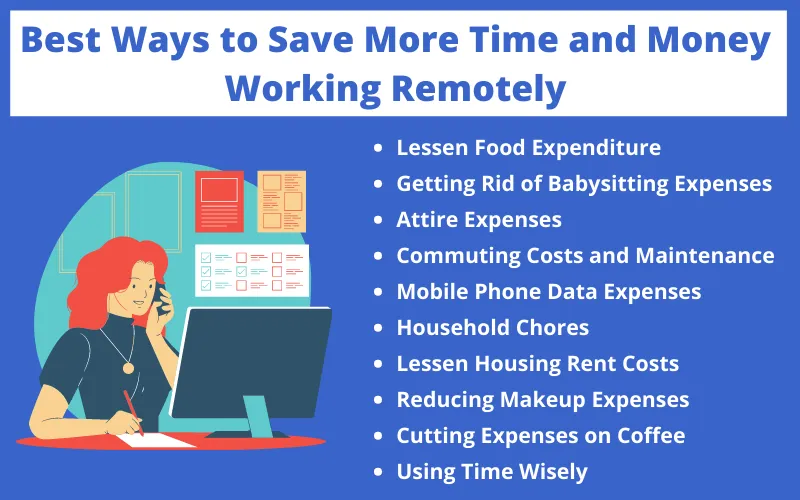 Best ways to save more time and money working remotely