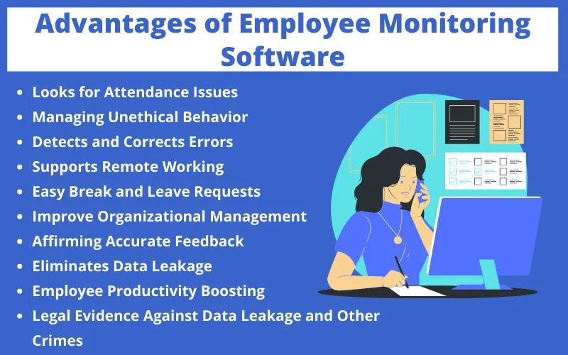 Advantages of Employee Monitoring Software