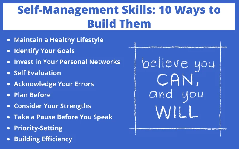 Self-Management Skills: 10 Ways to Build Them