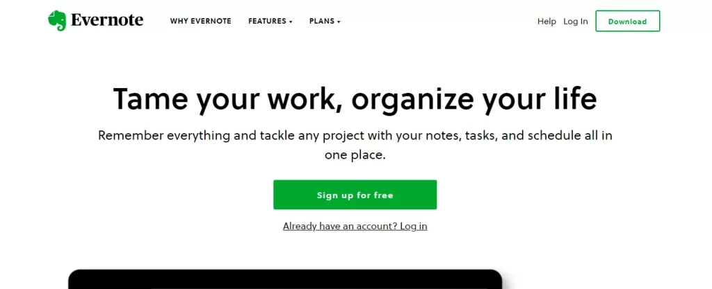 Office Management Tools and Software : Evernote