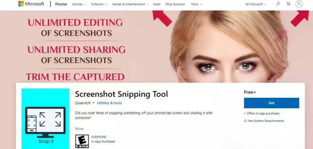 screenshot snipping tool