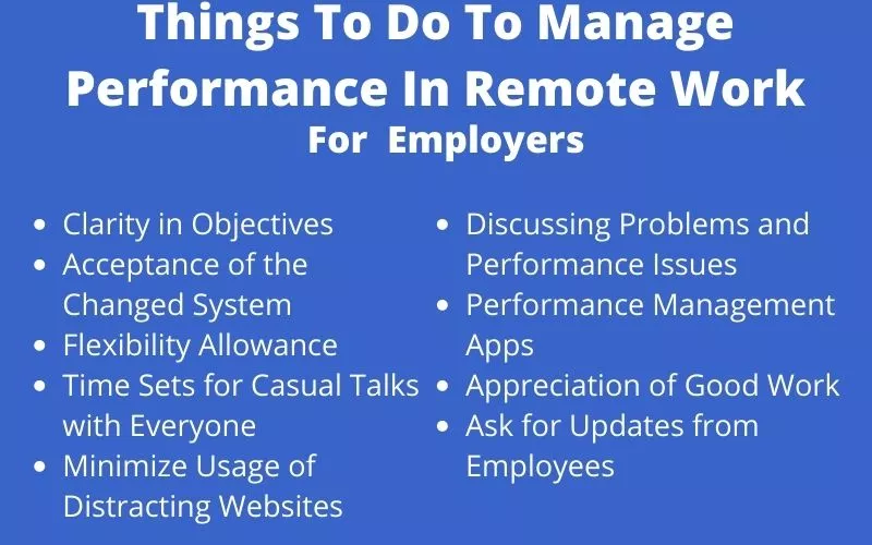 Performance Management for Remote Employees: 21 Best Practices - timeTracko