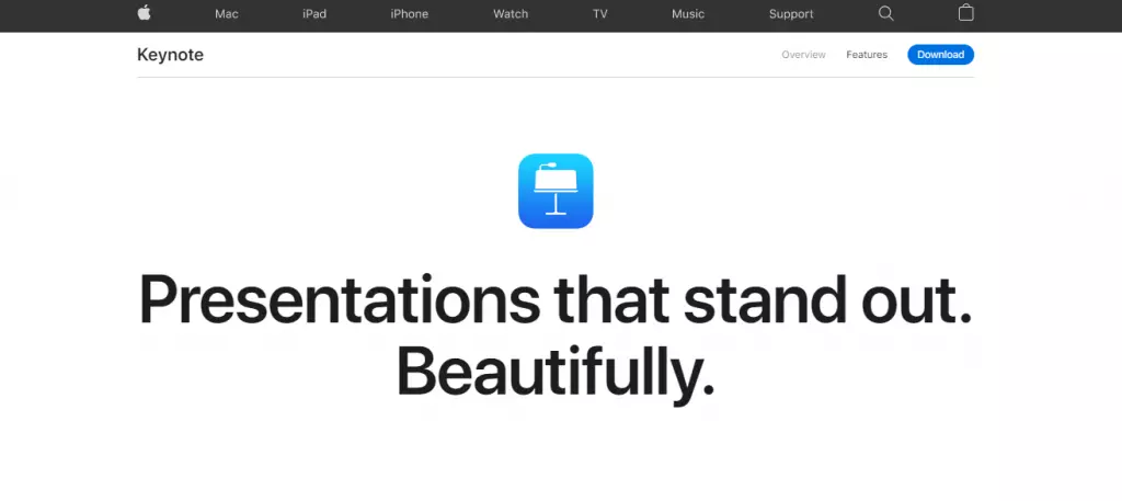 Apple Keynote-Presentation software