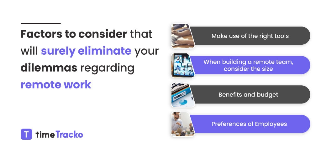 Factors to consider that will eliminate your doubts about remote working