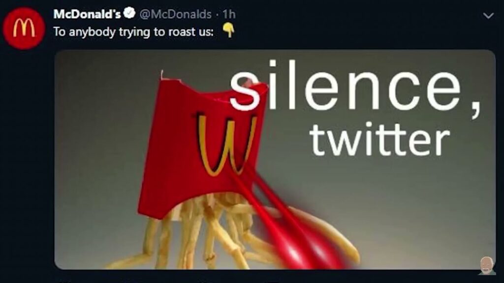 Mcdonalds Silence Meme 