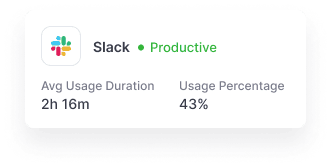 Desktop apps tracking