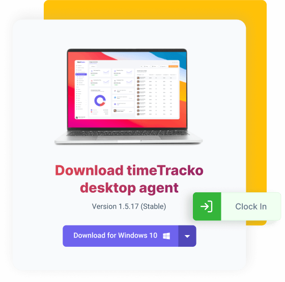 How to start with timeTracko idle/offline time tracking software?