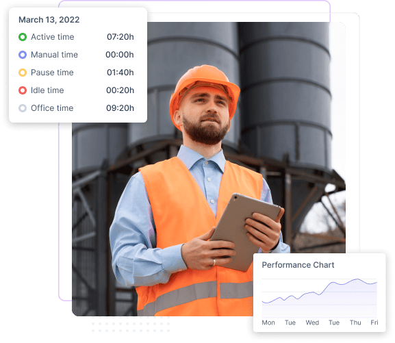 What are the features of timeTracko that save time and money for contractors?