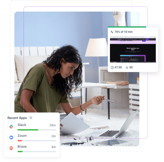 What are timeTracko's time and money-saving features driving the remote support teams?